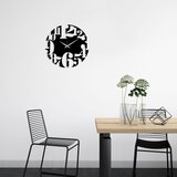 Wallity Zidni sat 48x48cm Crni | Eponuda.ba