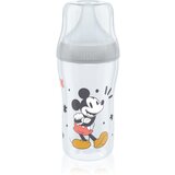 Nuk Perfect Match steklenička z indikatorjem temperature Mickey 260 ml | Shoptok.si