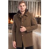 Dewberry PLT8335 MEN'S COAT-STRAIGHT CAMEL | Shoptok.si