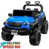  Dvosed Džip na akumulator Delfino SPEED 800 4x4 Plavi | Eponuda.com