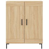  Visoka komoda hrasta sonome 69,5x34x180cm od konstruiranog drva | Eponuda.com