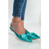 Fenzy Čevlji Z Okrasno Pentljo, Zeleni | Shoptok.si