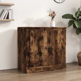  Komoda boja dimljenog hrasta 70x35,5x67,5 cm konstruirano drvo Smeđa | shoptok.hr