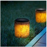 Garden of Eden solarna svetilka v obliki debla s toplo belo led diodo 10 x 11 cm | Shoptok.si