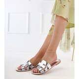 D/CEO Silver sandals decorated with cutouts Ragos | ePonuda.com