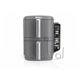 Ninja Airfryer SL451EU 6u1/dupla korpa/2470W/9.5L/siva