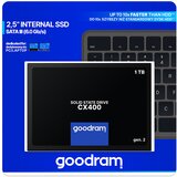 Goodram CX400 gen.2 2.5" 1024 GB Serial ATA III 3D TLC NAND | shoptok.hr