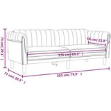  3-dijelni set sofa krem baršunasti | shoptok.hr