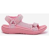 Lee Cooper Ladies Fabric Sandals With Velcro | ePonuda.com