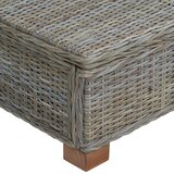  Stolić za kavu GENDT Prirodni ratan Kubu siva 67 x 60 x 30 cm Slike