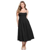 Guess crna midi haljina cene