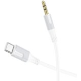 Borofone kabel BL19 Creator - 3,5 mm priključak na tip C - 1 metar bijeli | shoptok.hr