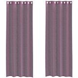 Voile zavjese s ušicama 2 kom ljubičaste 140x260 cm | shoptok.hr
