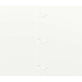 vidaXL Rubovi za travnjak 10 kom Bijeli 25x103 cm Hladno valjani čelik | shoptok.hr