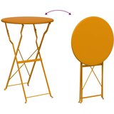 Sklopivi bistro set 3 pcs Gorušica Čelik | Eponuda.com