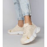 Gemre Beige sporty sneakers with chunky sole Klarris Cijene