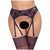 Cottelli - čipkasti podvezica (crna) - L/XL | shoptok.hr