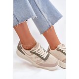 Boto Women's Platform Sneakers Leopard Beige Kelsia | shoptok.hr