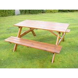  Garnitura mize in klopi, pravokotna, rjava, skupna DxG 1500 x 1850 mm | Shoptok.si