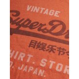 Superdry & Co Majica 'Heritage' jastog / temno rdeča / bela | Shoptok.si