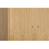Woodman Omara v hrastovem dekorju 80x190 cm Flora - | Shoptok.si