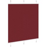 vidaXL Plisirana žaluzija Bordeaux Red 120x100 cm Širina tkanine | Shoptok.si