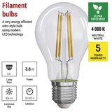  LED žarnica Filament A60 A CLASS/ E27 / 3,8 W (60 W) / 806 lm / nevtralno bela | Shoptok.si
