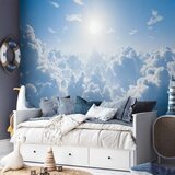  Foto tapeta - Heavenly Calm: Warm Rays of the Sun 100x70 | shoptok.hr
