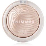 MUA Makeup Academy Shimmer kompaktni pudrasti osvetljevalec odtenek Oyster Silk 8 g | Shoptok.si