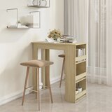  Barski stol sa stalkom boja hrasta 102 x 50 x 103,5 cm drvena | shoptok.hr