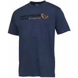 Savage Gear Majica Signature Logo T-Shirt Blue Melange S