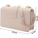 Pinko Torba preko ramena 'Love Bag' prljavo roza | shoptok.hr