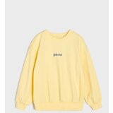 Sinsay Pamučna crewneck majica s natpisom | shoptok.hr