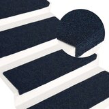  Otirači za stepenice 15 kom prošiveni 65x21x4 cm plavi Cijene