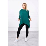 Kesi Sweatshirt with a print of wings green | shoptok.hr