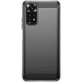 Techsuit Carbon Silicone maska za Xiaomi Redmi Note 11 Pro 4G / Note 11 Pro 5G/ Note 12 Pro 4G/LTE - crna | shoptok.hr