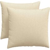  Jastučići za sofu 2 pcs Krema 50 x 50 cm tkanina | shoptok.hr