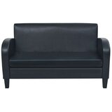  2-dijelni set sofa od umjetne kože crni | shoptok.hr