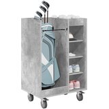 Golf ormar s kotačem Jednobojno Betonski sivi 65 x 45 x 98 cm | shoptok.hr