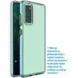 Case prozorna zaščitna gel maska z barvnim okvirjem za Samsung Galaxy A12 / Galaxy M12