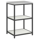  Kuhinjski set za pohranu HATTEM 2 pcs Bijela Čelična vrata | Shoptok.si