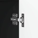  Kreveta Crna 89 x 34,5 x 77 cm Konstruirano drvo | Eponuda.com