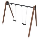  Ljuljačka s 2 sjedala - drveni profi set | shoptok.hr