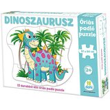 Mađarski proizvođač Velikanska 12-delna talna sestavljanka Dinozaver | Shoptok.si
