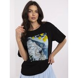 Italy Moda T-shirt-MI-TS-M3221-1.20P-black | shoptok.hr