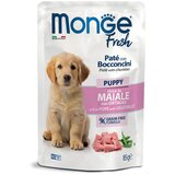 Monge Fresh sos za pse Puppy - Svinjetina i povrće 85g Cene