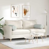  Valjkasti jastučići 2 pcs Svijetlo siva Ø 25 x 70 cm | Eponuda.ba