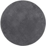  Preproga HUARTE s kratkimi vlakni mehka pralna antracit Ø 80 cm | Shoptok.si