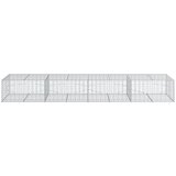  Gabionska košara s poklopcem 400x100x50 cm pocinčano željezo | shoptok.hr