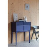 Zuiver Modra komoda v hrastovem dekorju 80x100x45 cm June – | Shoptok.si